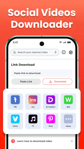 ดาวน์โหลดวิดีโอ - Anysave screenshot