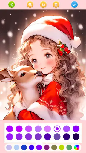 ตุ๊กตาเจ้าหญิงเกมส์ระบายสี screenshot