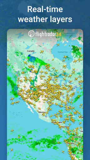 ติดตามการบิน Flightradar24 screenshot