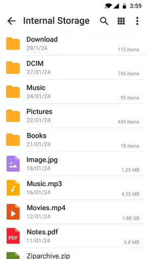 ตัวจัดการไฟล์: File Manager screenshot