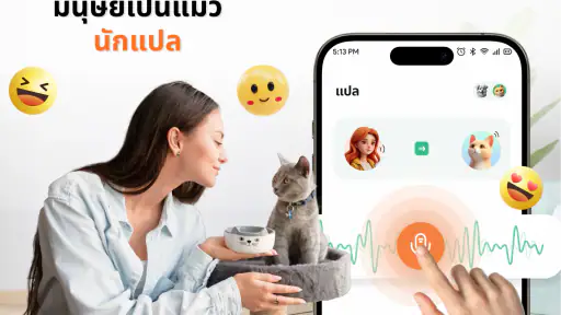 ตัวแปลภาษามนุษย์เป็นเสียงแมว screenshot