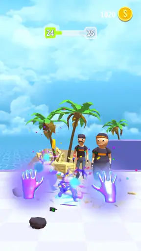ถุงมือพลังธาตุ - เกมพลังเวท screenshot