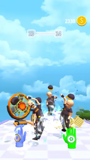 ถุงมือพลังธาตุ - เกมพลังเวท screenshot