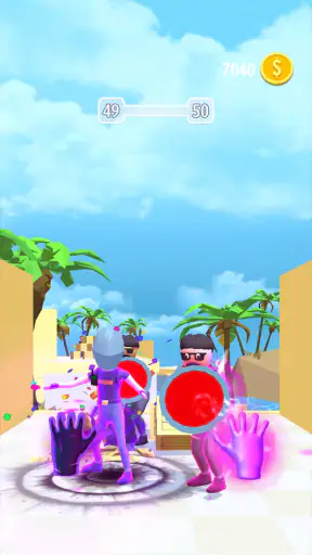 ถุงมือพลังธาตุ - เกมพลังเวท screenshot