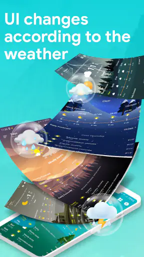 พยากรณ์อากาศ, เรดาร์และวิดเจ็ต screenshot