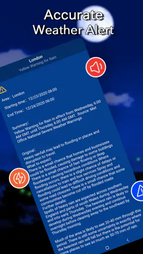 พยากรณ์อากาศท้องถิ่น screenshot