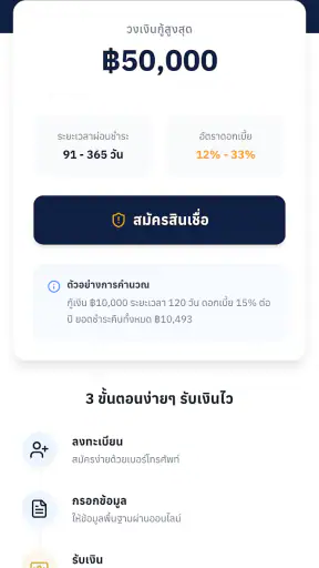 พรเงิน–กู้เงินออนไลน์ด่วน screenshot