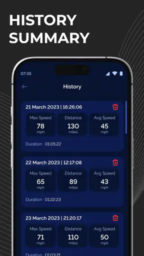 มาตรวัดความเร็ว GPS screenshot