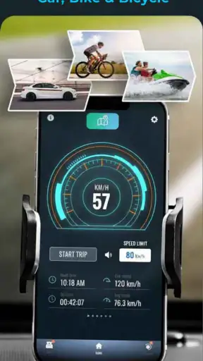 มาตรวัดความเร็ว Gps & ตัวติดตา screenshot