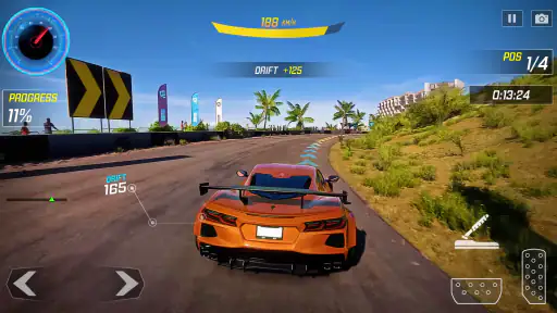 รถ การล่องลอย & การขับรถ เกม screenshot