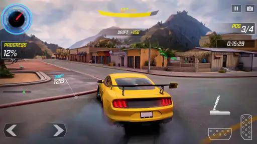 รถ การล่องลอย & การขับรถ เกม screenshot