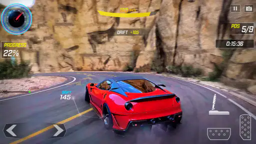 รถ การล่องลอย & การขับรถ เกม screenshot