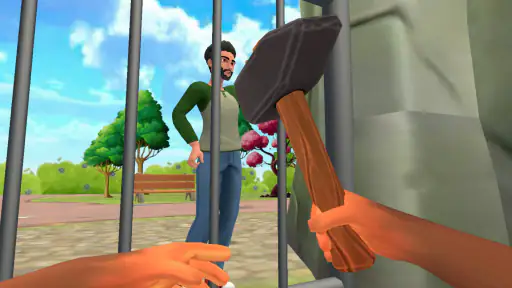 ลิงป่วนสวนสัตว์: เกมแกล้ง 3D screenshot