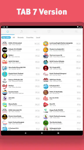 วิทยุประเทศไทย - วิทยุ FM screenshot