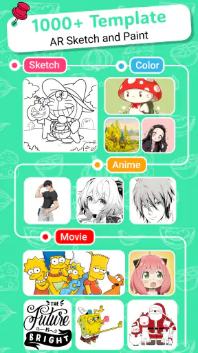 วาด ar: การวาดภาพและการร่างภาพ screenshot