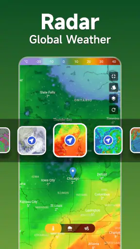 สภาพอากาศ - เรดาร์ฝน & วิดเจ็ต screenshot