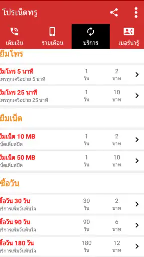 สมัครเน็ตทรู โปรเน็ตทรู เน็ตทร screenshot