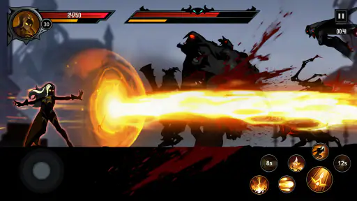 อัศวินเงา: เเกมส์ต่อสู้นินจา screenshot