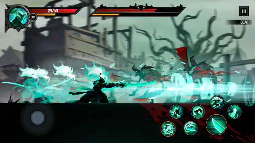 อัศวินเงา: เเกมส์ต่อสู้นินจา screenshot