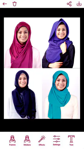 ฮิญาบแก้ไขรูปถ่ายแฟชั่น Hijab screenshot