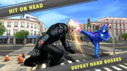 เกมต่อสู้ซูเปอร์ฮีโร่กังฟู screenshot