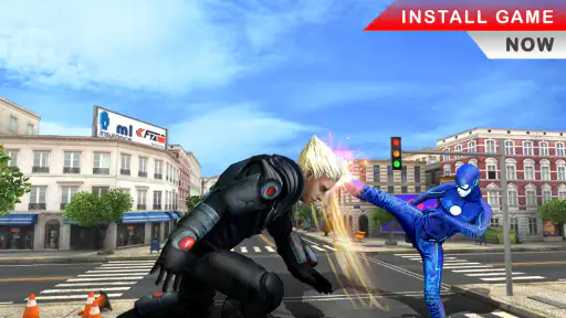 เกมต่อสู้ซูเปอร์ฮีโร่กังฟู screenshot