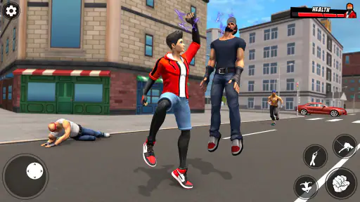 เกมต่อสู้แมงมุมแอคชั่น screenshot
