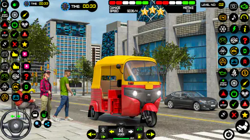 เกมรถตุ๊กตุ๊ก-เกมรถตุ๊กตุ๊ก 3D screenshot