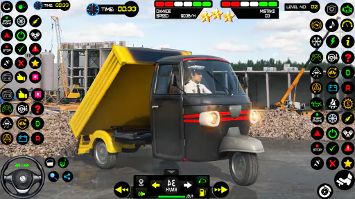เกมรถตุ๊กตุ๊ก-เกมรถตุ๊กตุ๊ก 3D screenshot