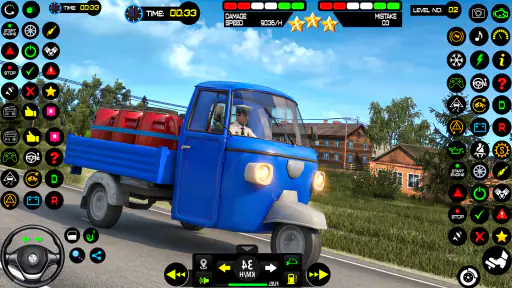 เกมรถตุ๊กตุ๊ก-เกมรถตุ๊กตุ๊ก 3D screenshot
