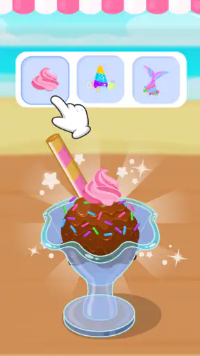 เกมร้านไอศกรีมสำหรับเด็ก screenshot