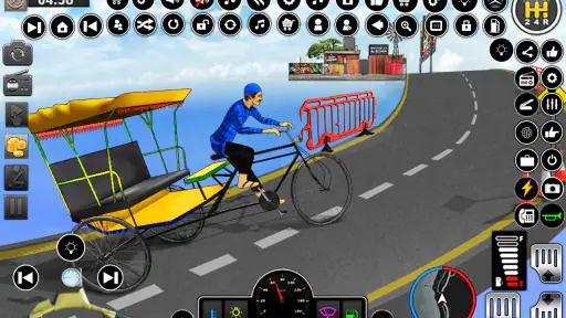 เกมส์ขับรถลากจักรยาน screenshot