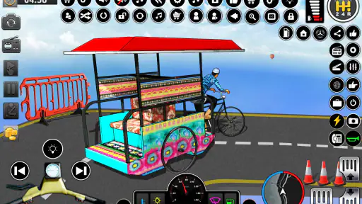เกมส์ขับรถลากจักรยาน screenshot