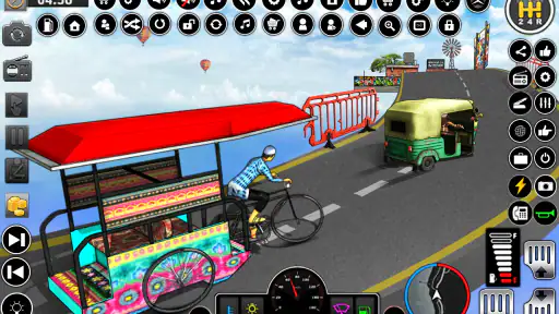 เกมส์ขับรถลากจักรยาน screenshot