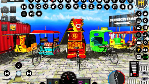 เกมส์ขับรถลากจักรยาน screenshot