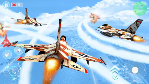 เกมเครื่องบินขับไล่ไอพ่นสงคราม screenshot