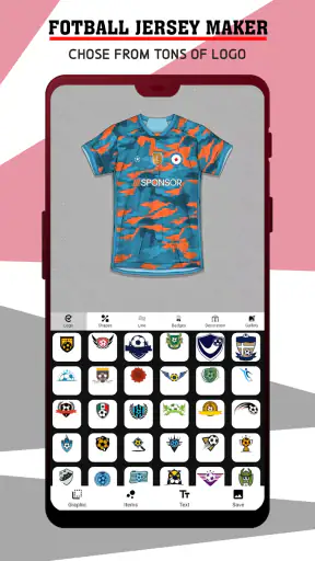 เครื่องทำเสื้อฟุตบอล screenshot