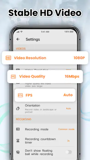 เครื่องบันทึกหน้าจอ - วิดีโอ screenshot