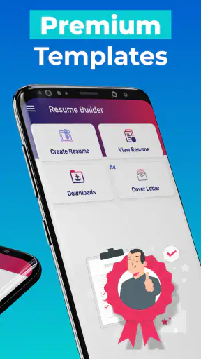 เครื่องมือสร้างเรซูเม่และ CV screenshot