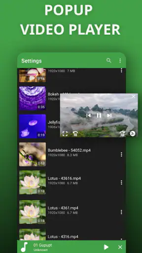 เครื่องเล่นวิดีโอสำหรับหุ่นยนต screenshot