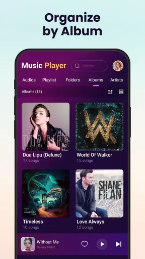 เครื่องเล่นเพลง - เล่นเพลง screenshot