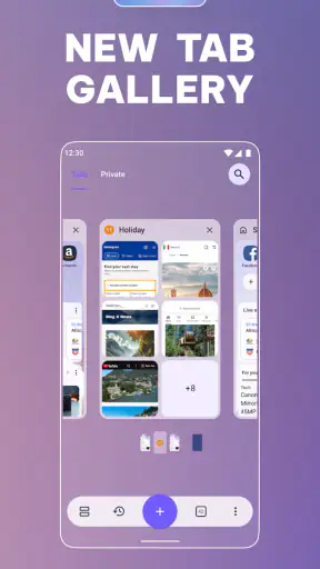 เบราว์เซอร์ Opera เบต้า screenshot