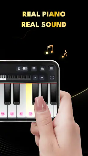 เปียโน: เล่นเพลงและเกมดนตรี screenshot