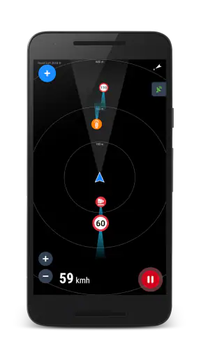 เรดาร์กล้องความเร็ว screenshot