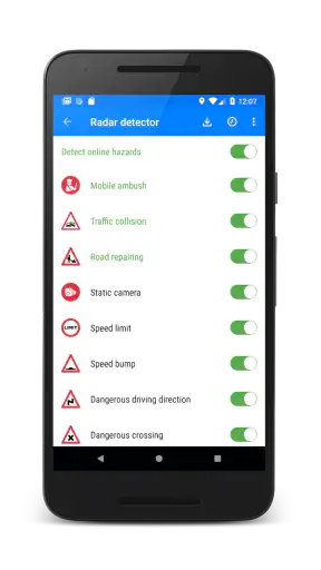 เรดาร์กล้องความเร็ว screenshot