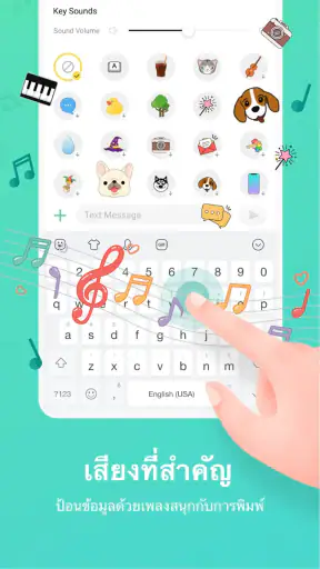 แป้นพิมพ์อีโมจิ Facemoji Emoji screenshot