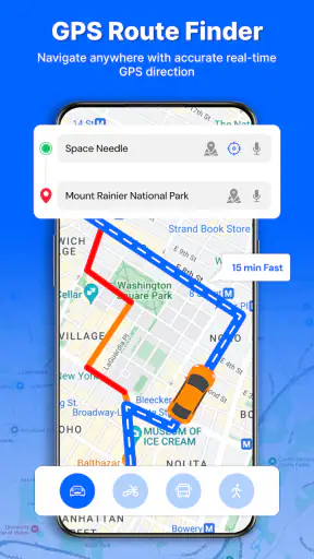 แผนที่ GPS - แอปนำทาง screenshot