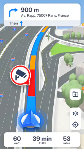 แผนที่ออฟไลน์: GPS นำทาง screenshot