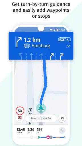 แผนที่และการนำทางของ HERE WeGo screenshot