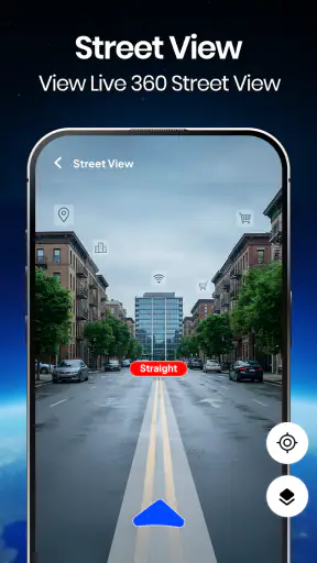 แผนที่โลกแบบเรียลไทม์ screenshot